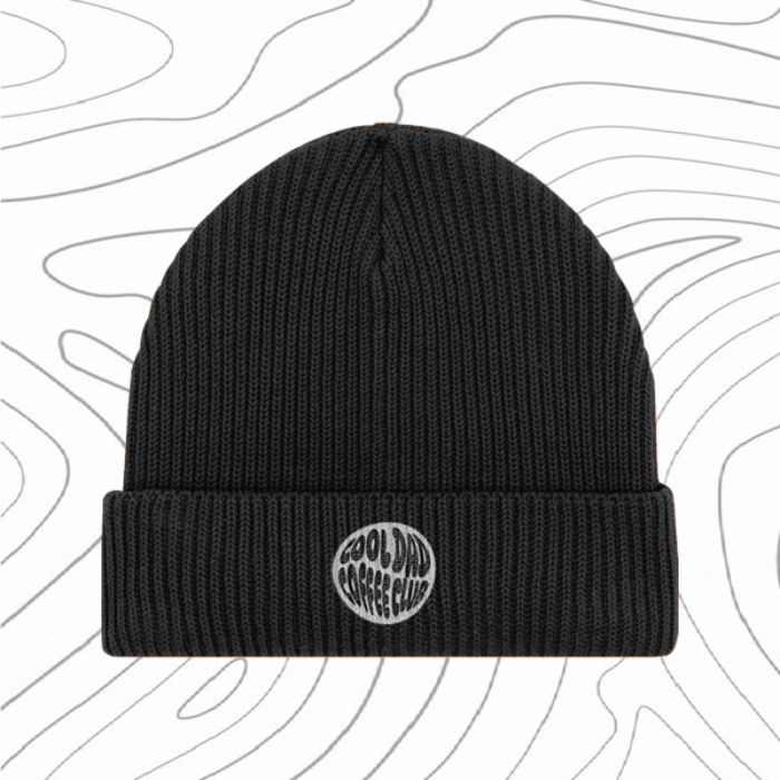 Fisherman Beanie | Round Logo | 3 x Colours - Cool Dad Coffee Club