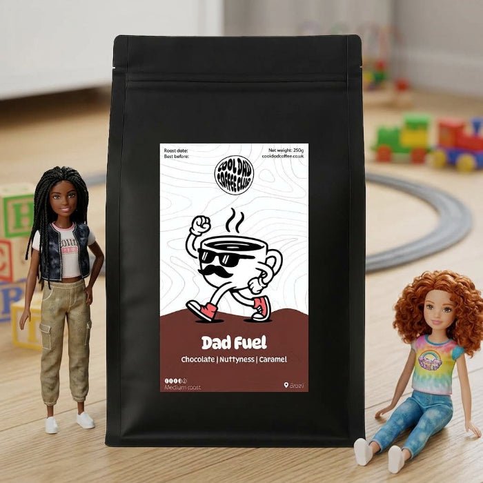 Dad Fuel | Chocolate, Nuttyness, Caramel | 250g - Cool Dad Coffee Club