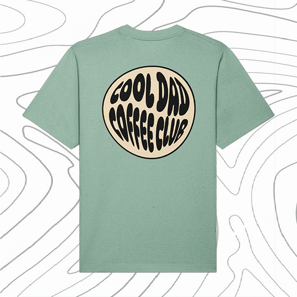 Heavy T Shirt | Round Logo - Cool Dad Coffee Club