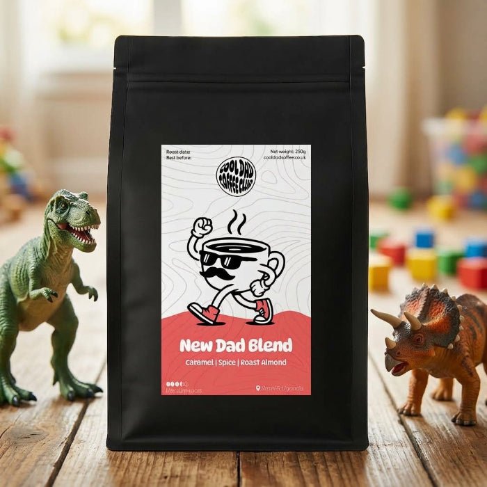New Dad Blend | Caramel, Spice, Roast Almond | 250g - Cool Dad Coffee Club