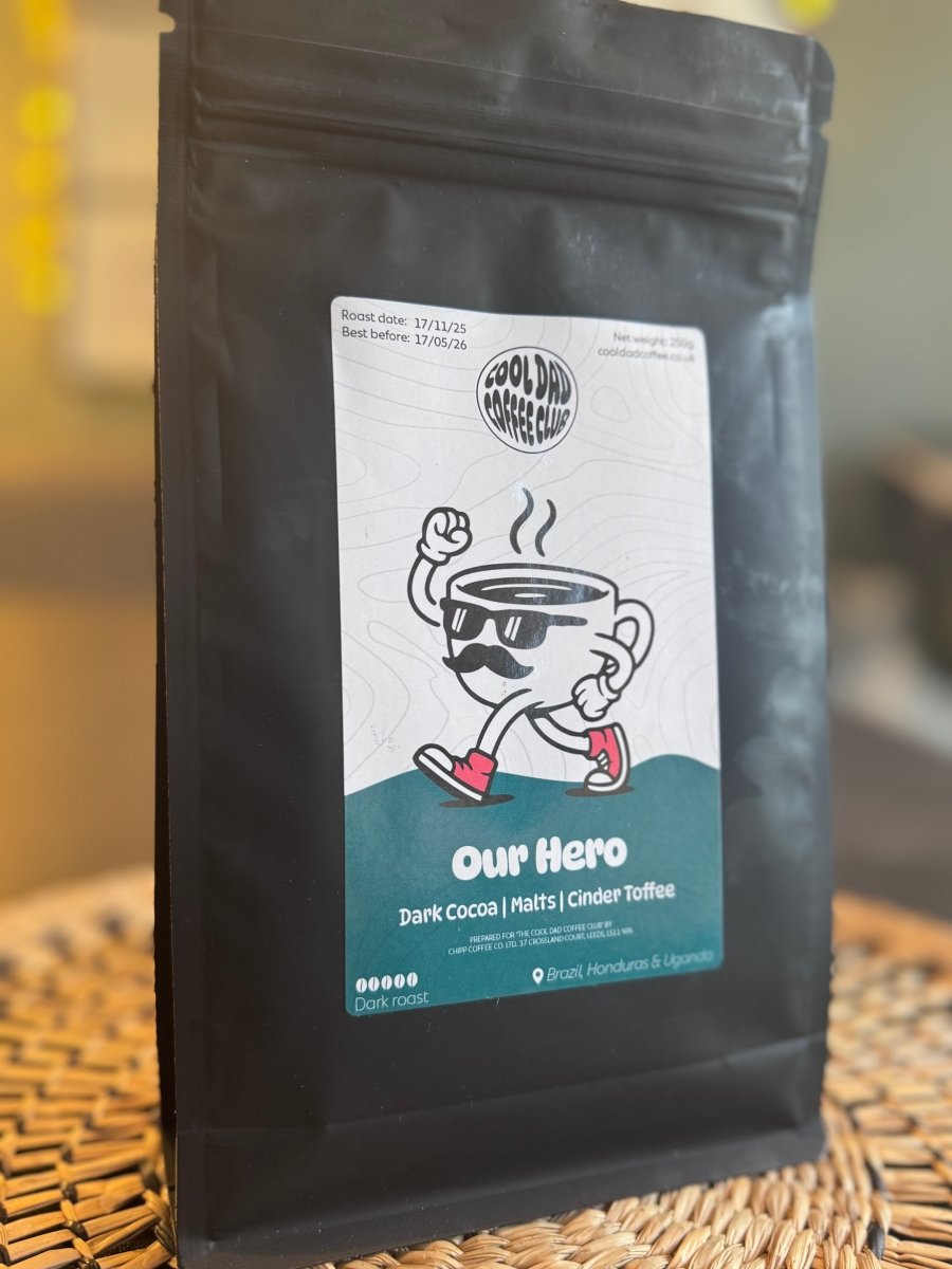 Our Hero Coffee | Cocoa, Malts, Cinder Toffee | 250g - Cool Dad Coffee Club